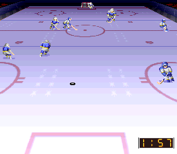 Super Ice Hockey (Europe) In game screenshot